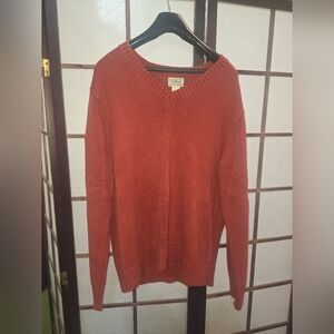 LL BEAN MENS SWEATER , LARGE